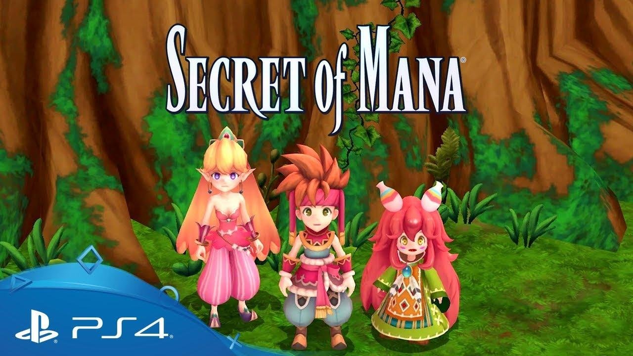 Portada de Secret of Mana