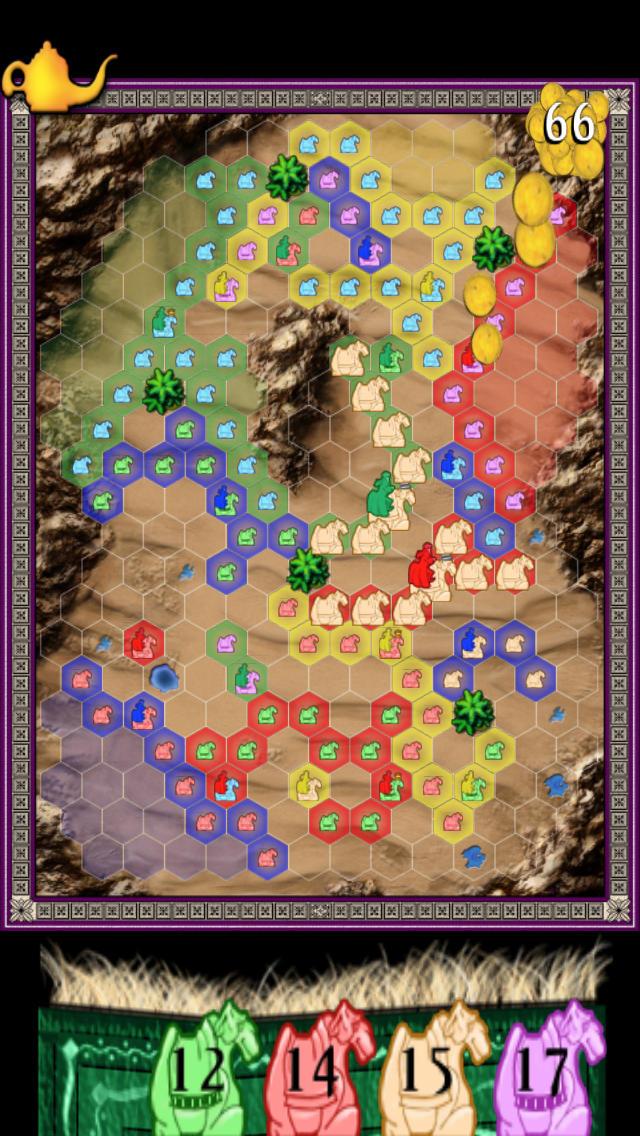 Portada de Reiner Knizia's Through the Desert HD
