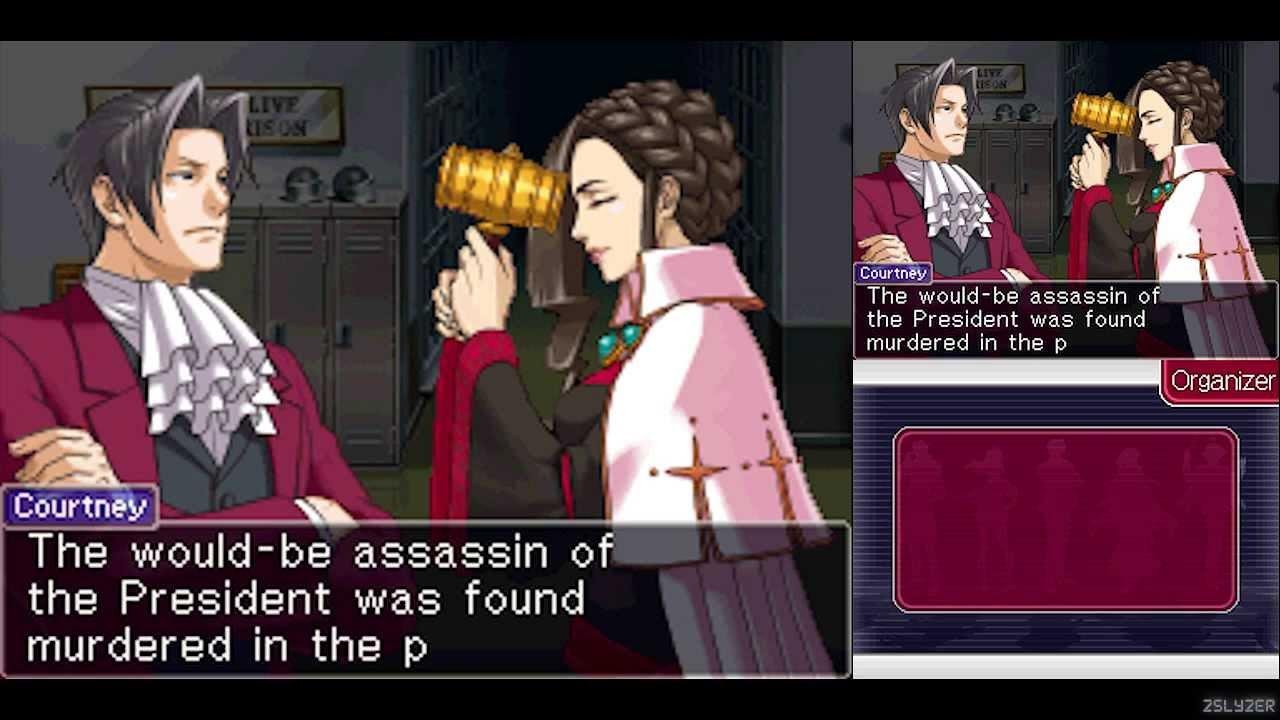 Portada de Ace Attorney Investigations 2