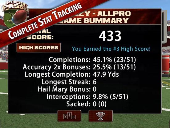 Portada de Pocket Passer QB: American Football Sports Game