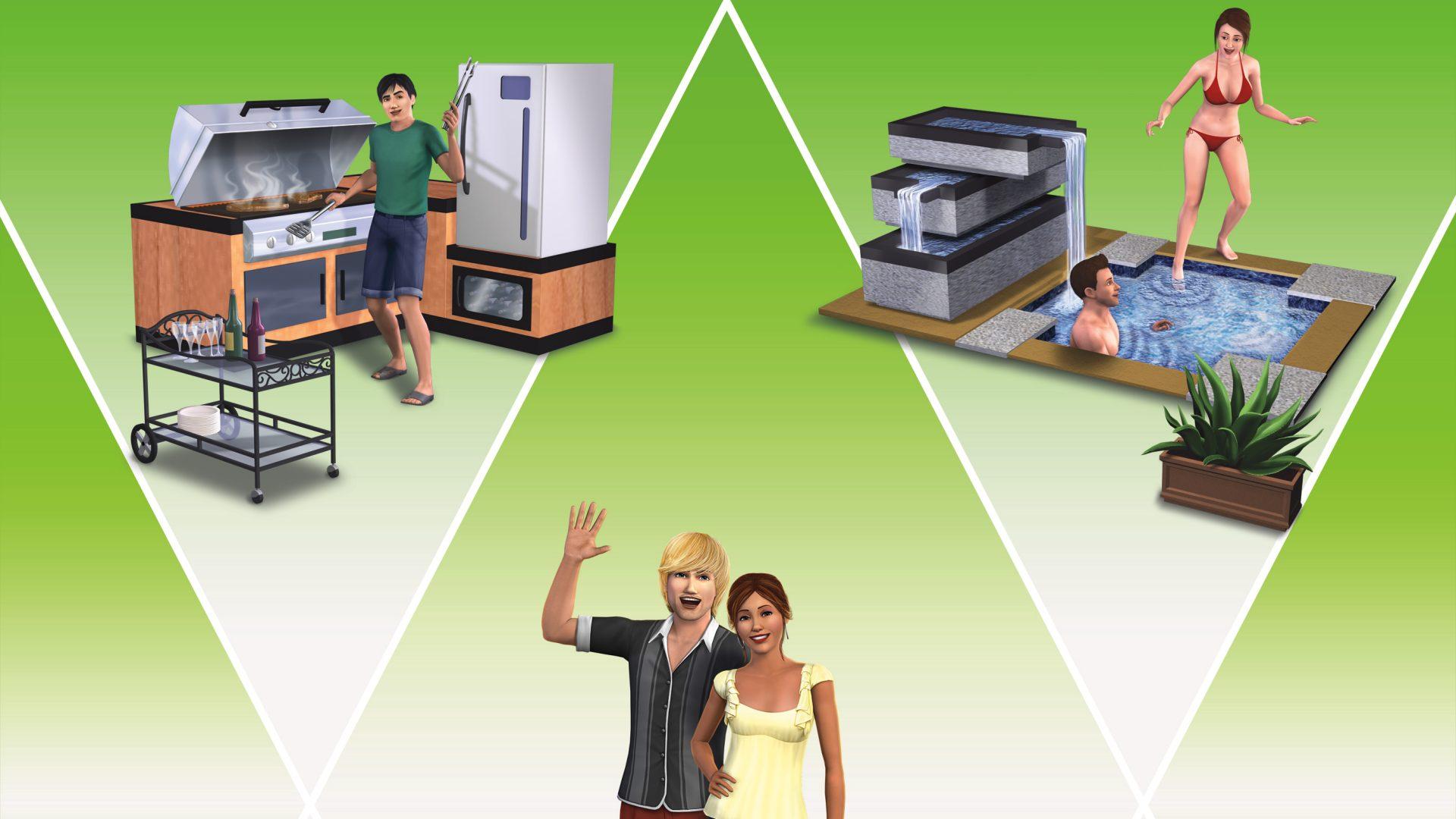Portada de The Sims 3: Outdoor Living Stuff
