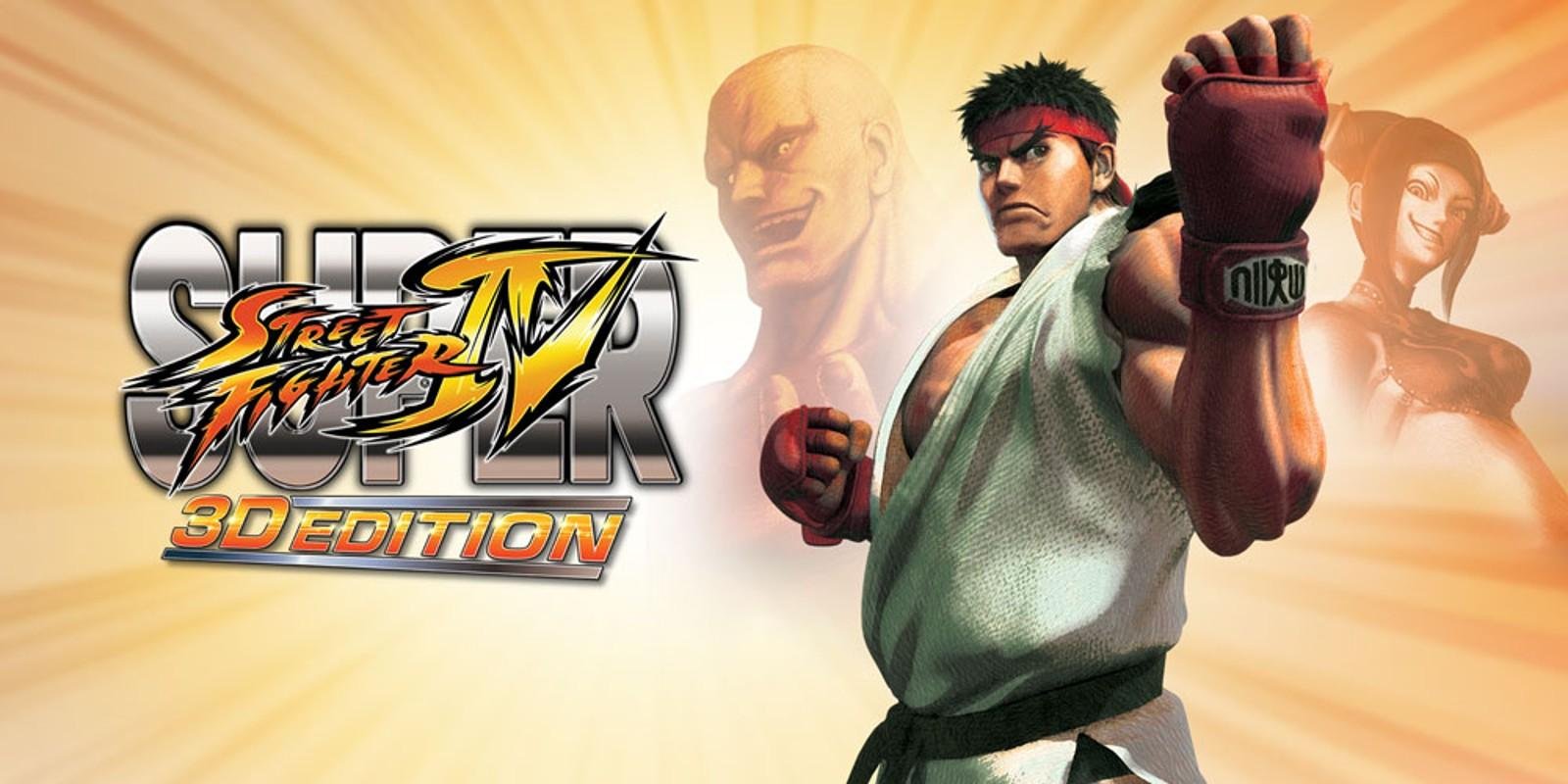 Portada de Super Street Fighter IV: 3D Edition