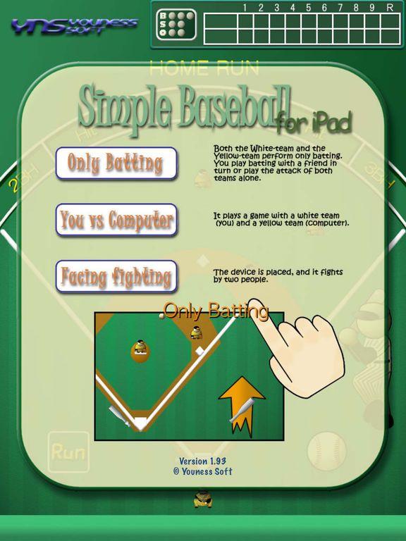Portada de SimpleBaseball F for iPad