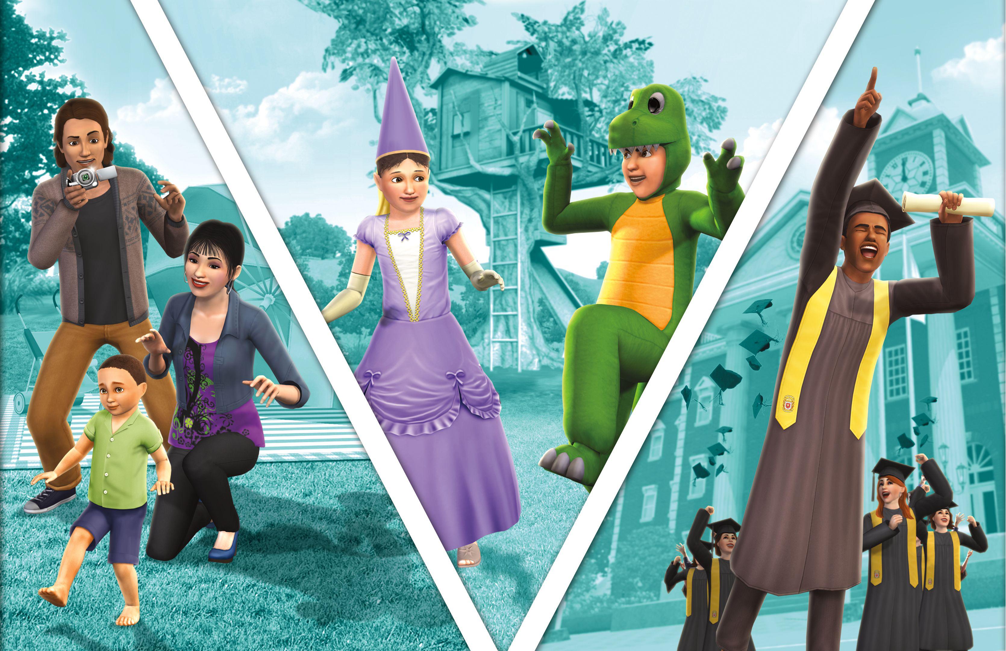 Portada de The Sims 3: Generations