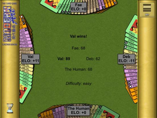 Portada de Reiner Knizia's Modern Art: The Card Game