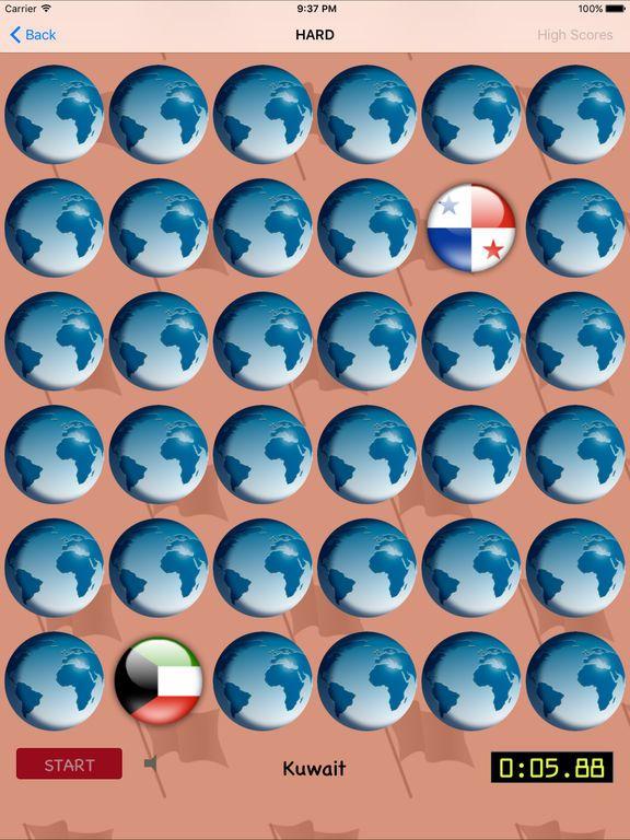 Portada de Flags Matching Game Free