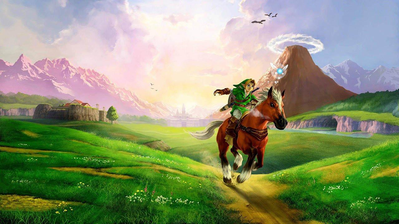Portada de The Legend of Zelda: Ocarina of Time 3D