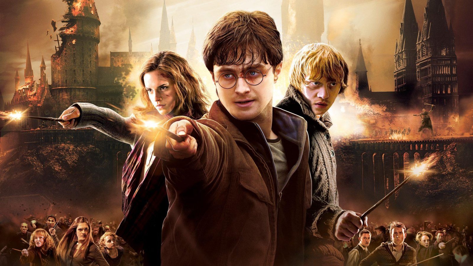 Portada de Harry Potter and the Deathly Hallows: Part 2