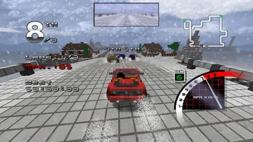 Portada de 3D Pixel Racing
