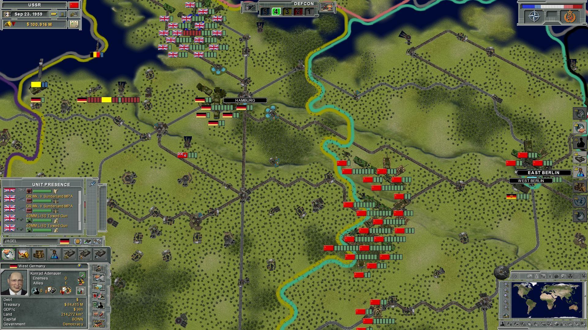 Portada de Supreme Ruler: Cold War