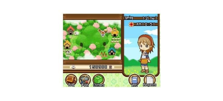 Portada de Harvest Moon 3D: The Tale of Two Towns