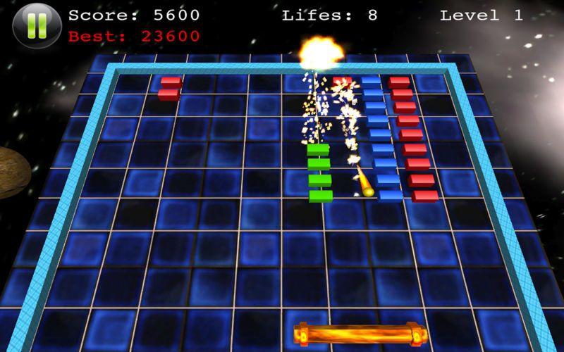 Portada de Block Smasher - 3D Arcade Action Reaction Brick Breaker Game