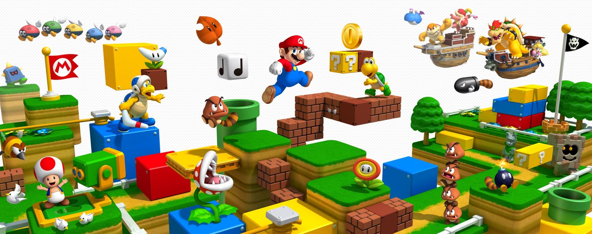 Portada de Super Mario 3D Land