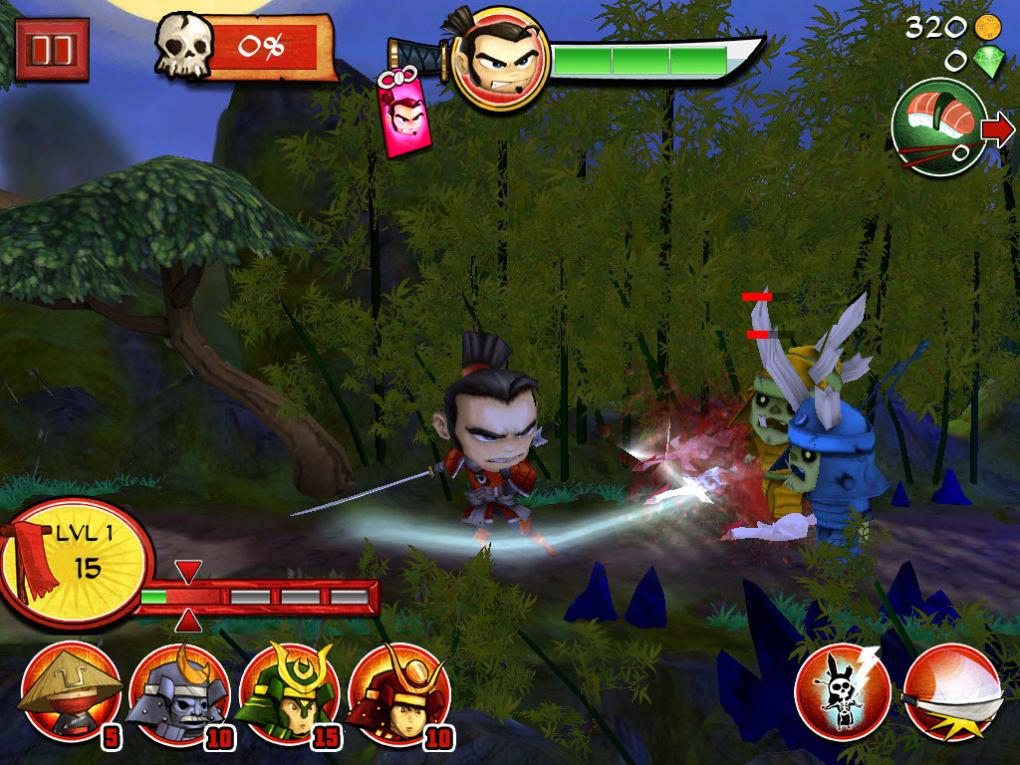 Portada de Samurai vs Zombies Defense
