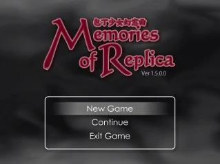 Portada de Memories of Replica