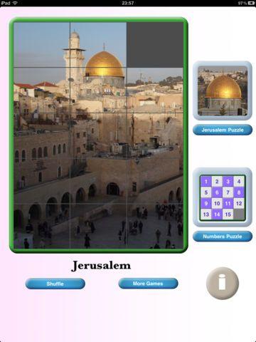 Portada de Jerusalem Puzzles Free