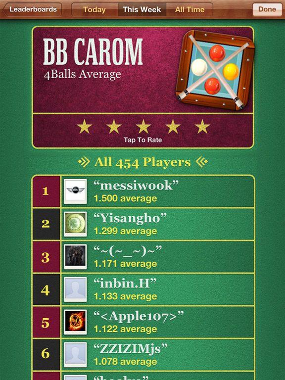 Portada de BB Carom Billiard