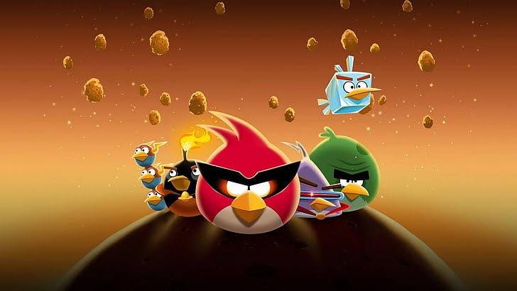 Portada de Angry Birds Space
