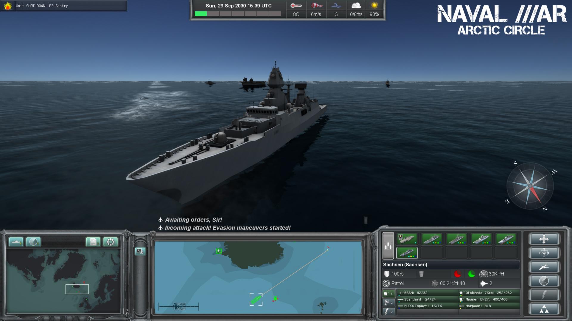 Portada de Naval War: Arctic Circle