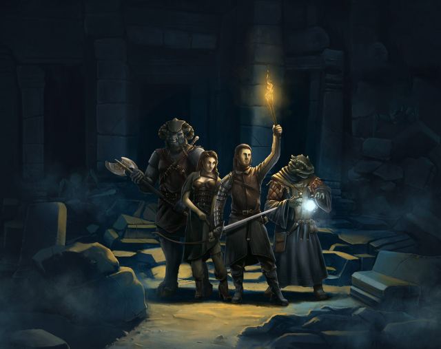 Portada de Legend of Grimrock