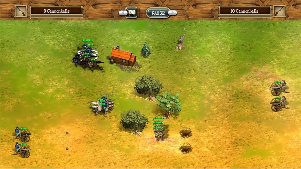 Portada de The Bluecoats: North vs South