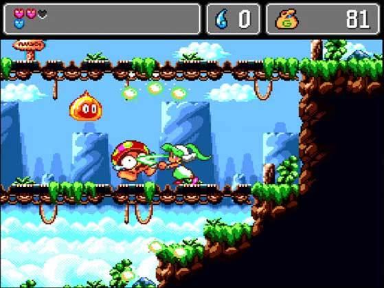 Portada de MONSTER WORLD IV