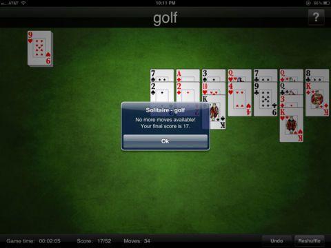 Portada de Solitaire - Golf