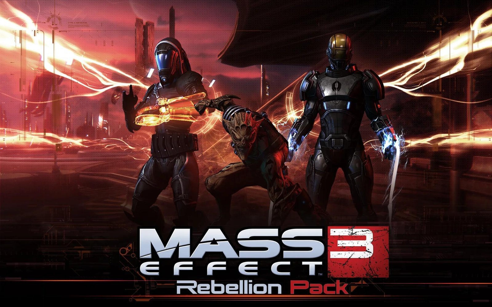 Portada de Mass Effect 3: Rebellion Pack