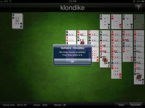 Portada de Klondike - Solitaire