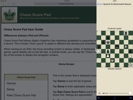 Portada de Chess Score Pad