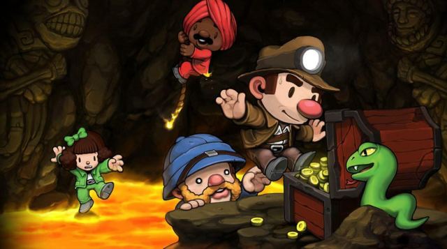 Portada de Spelunky