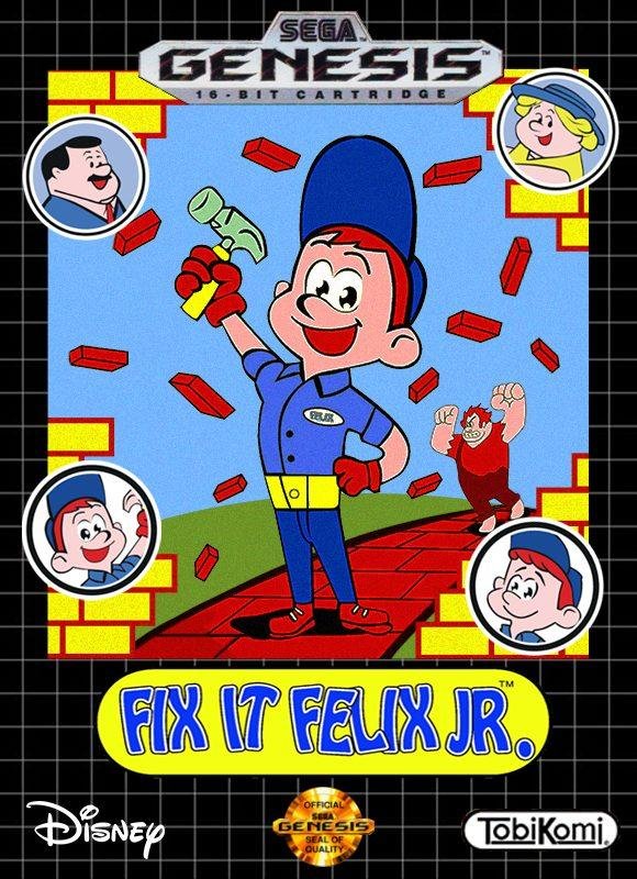 Portada de Fix-It Felix jr.