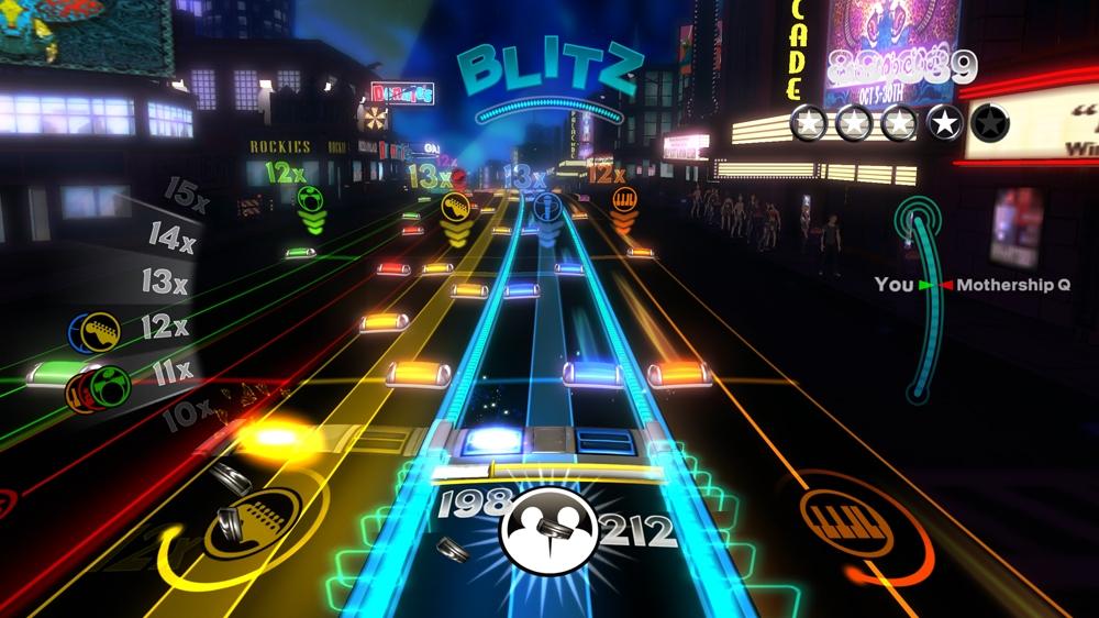 Portada de Rock Band Blitz