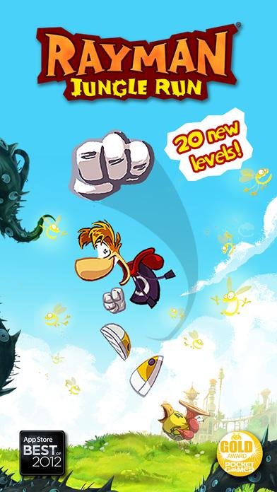 Portada de Rayman Jungle Run