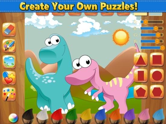 Portada de Dino Puzzle Kid Dinosaur Games