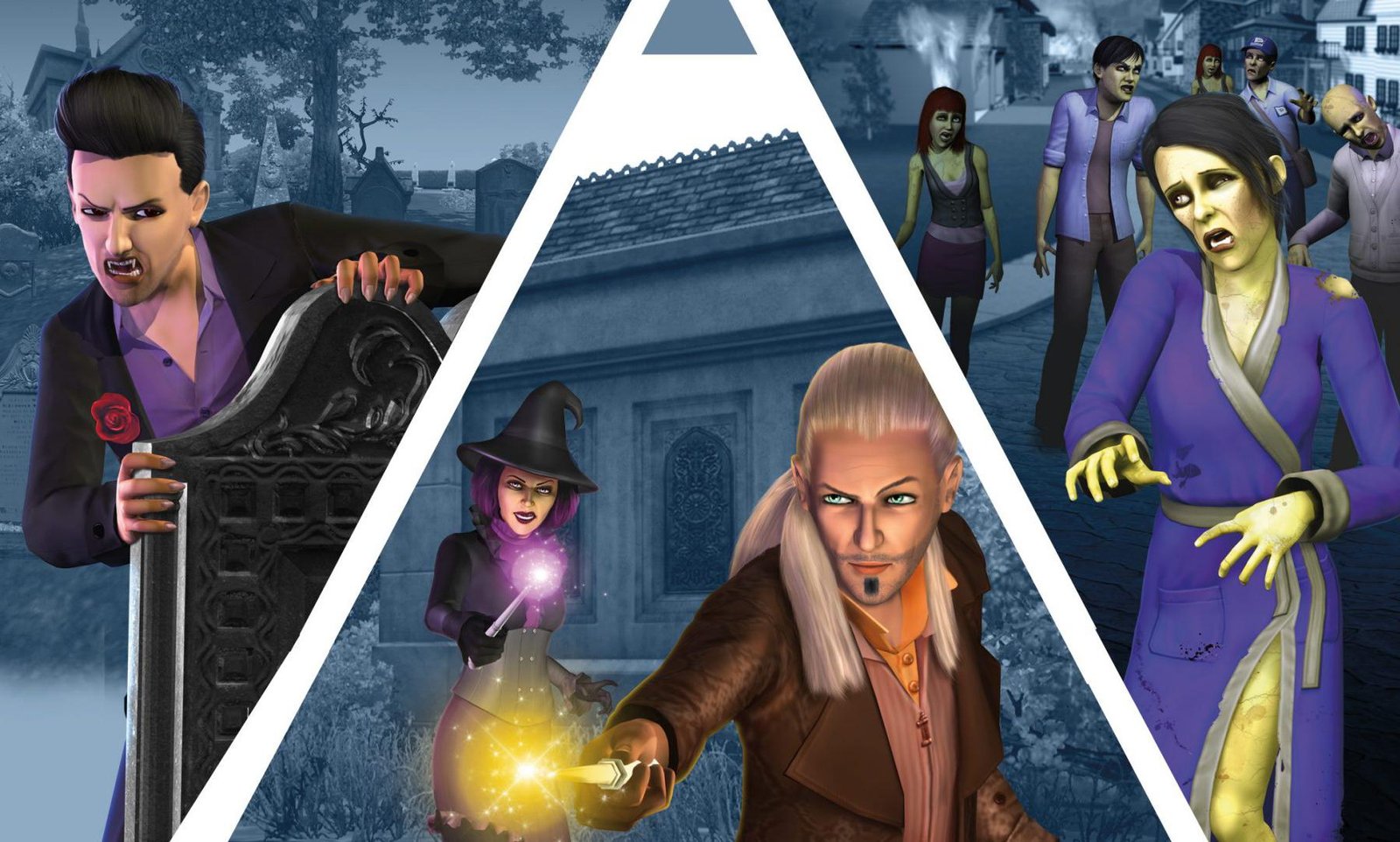 Portada de The Sims 3: Supernatural