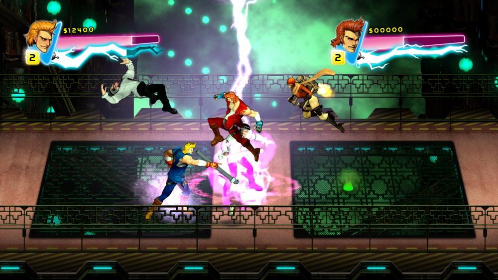 Portada de Double Dragon: Neon