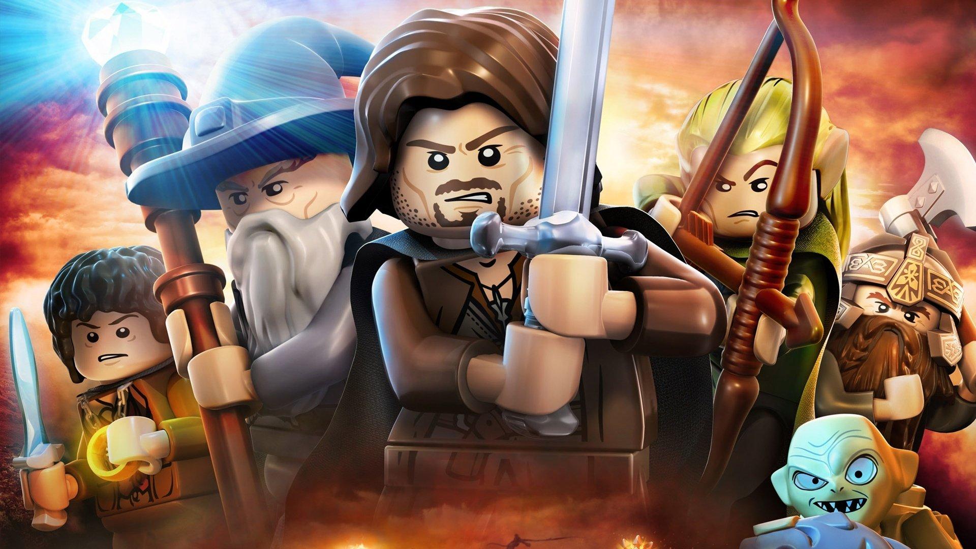 Portada de LEGO The Lord of the Rings