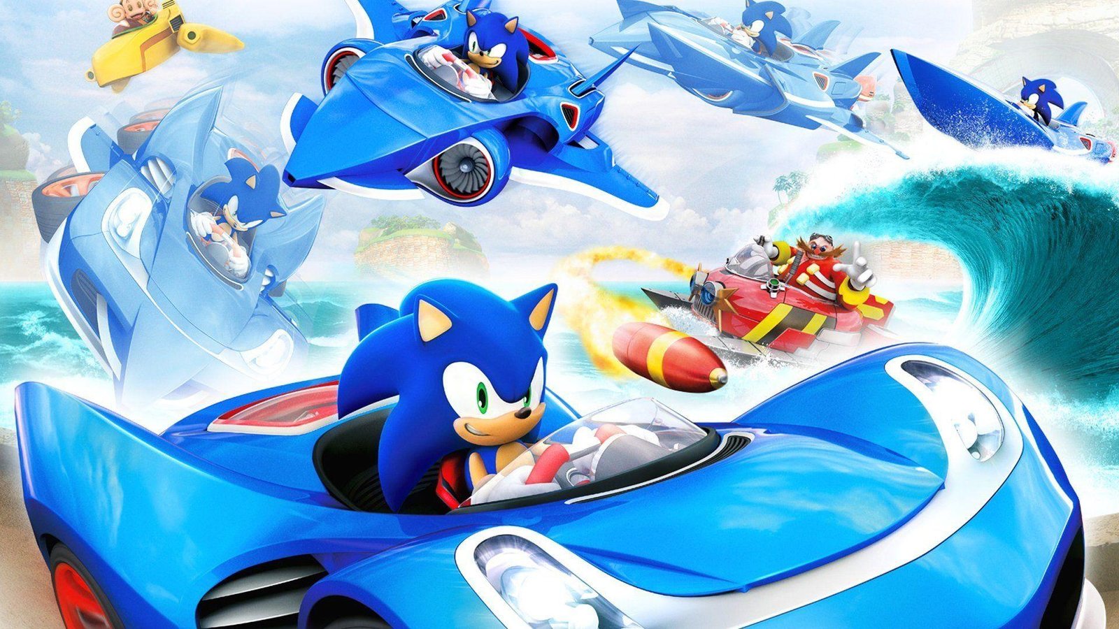 Portada de Sonic & All-Stars Racing Transformed