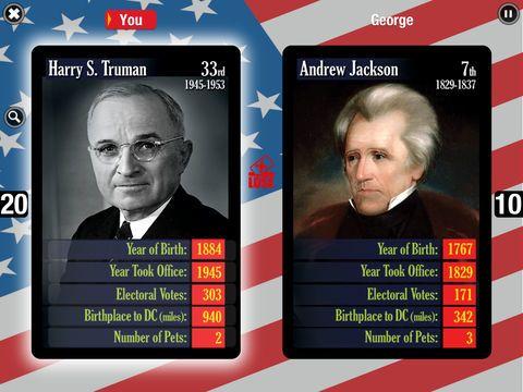 Portada de Top Trumps US Presidents