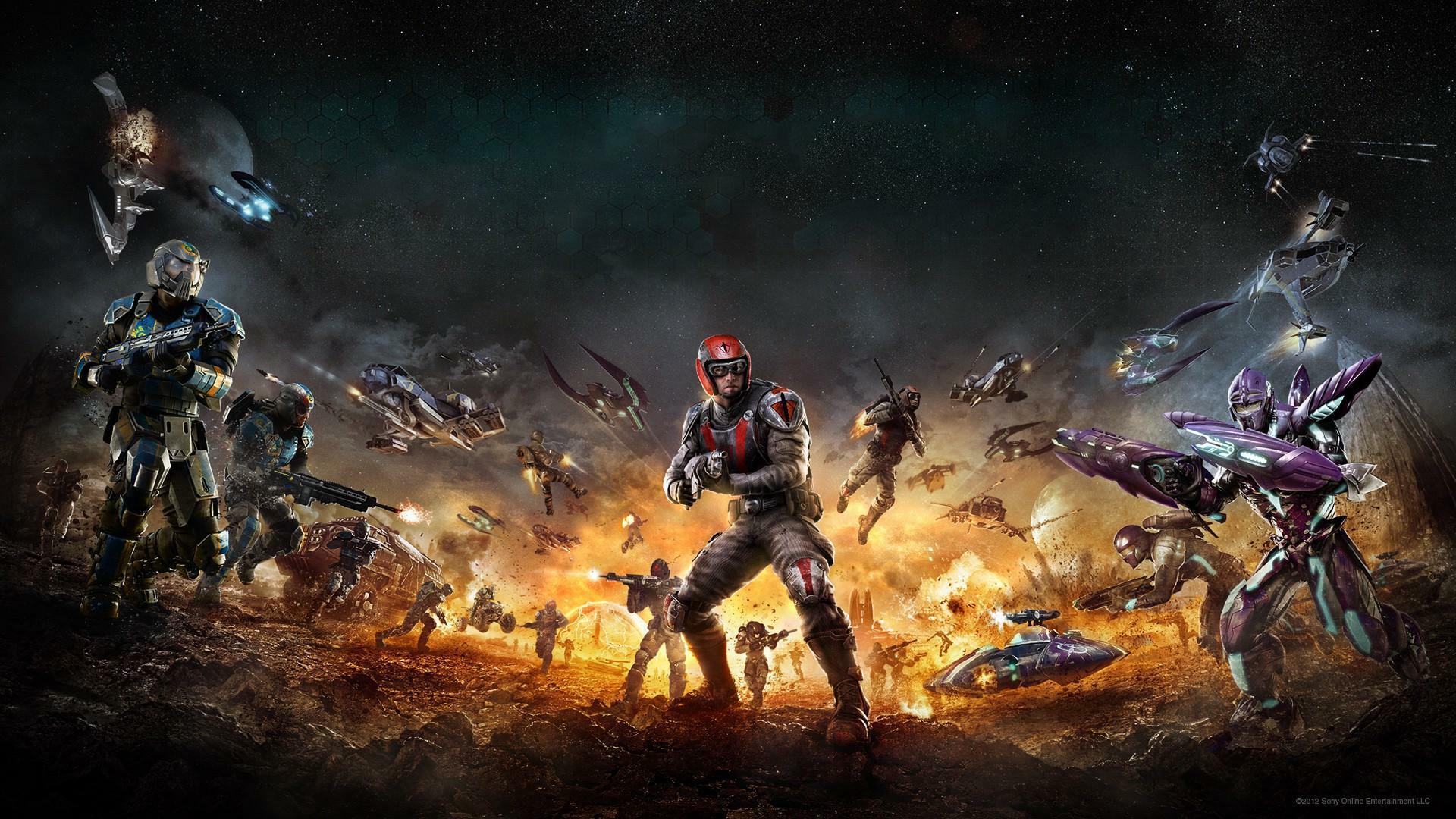 Portada de PlanetSide 2