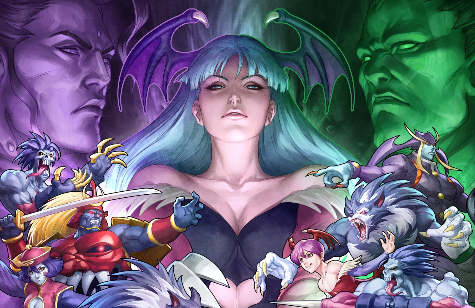 Portada de Darkstalkers Resurrection