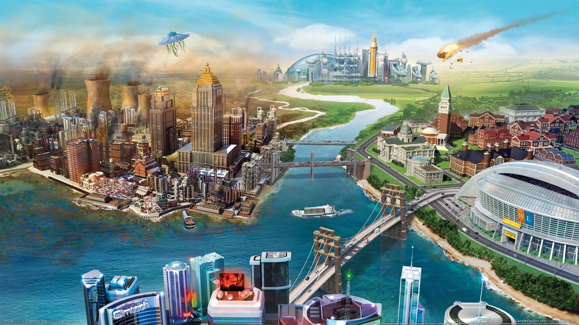 Portada de SimCity (2013)