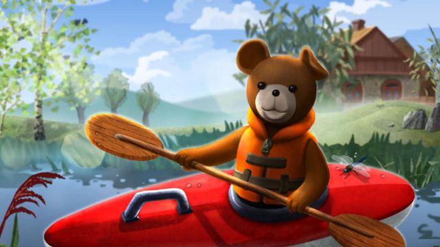 Portada de Teddy Floppy Ear - Kayaking