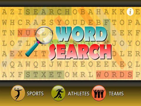 Portada de Word Search Sports