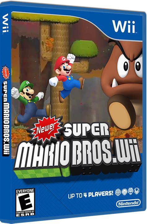 Portada de Newer Super Mario Bros. Wii