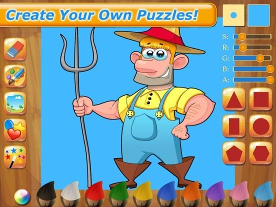 Portada de Farm Animals - Puzzle for kids