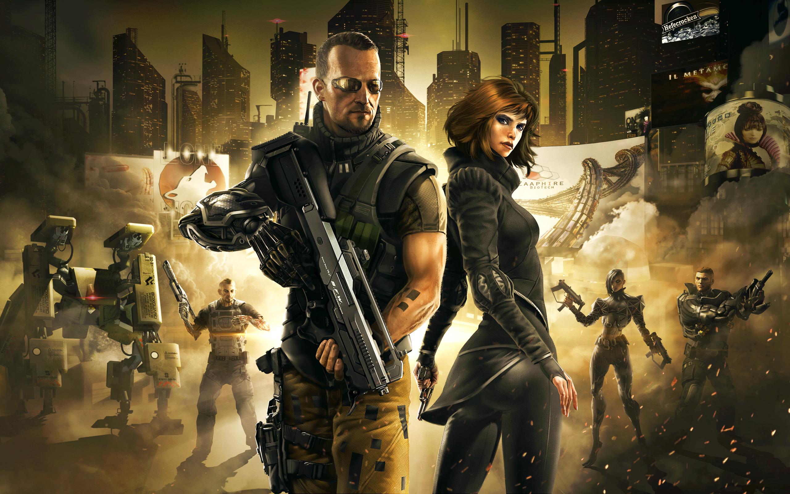 Portada de Deus Ex: The Fall