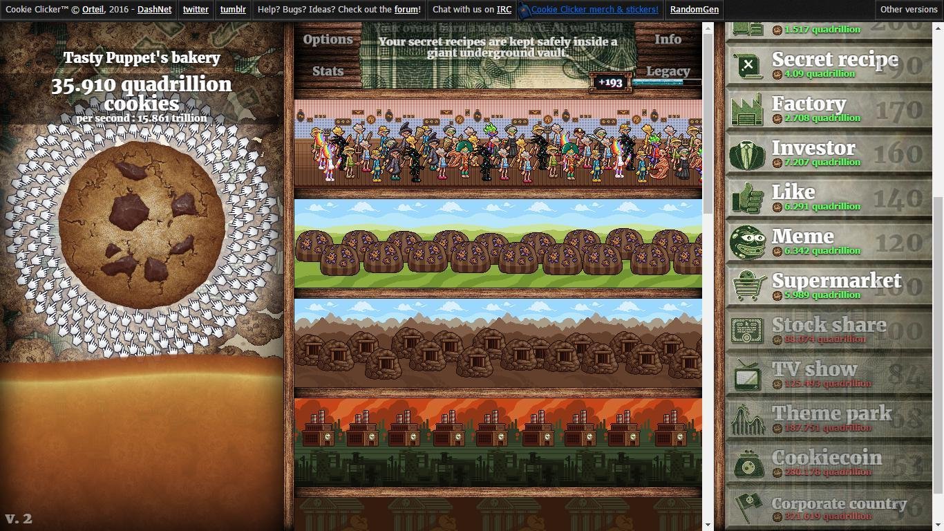Portada de Cookie Clicker