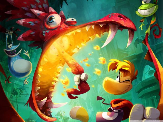 Portada de Rayman Legends